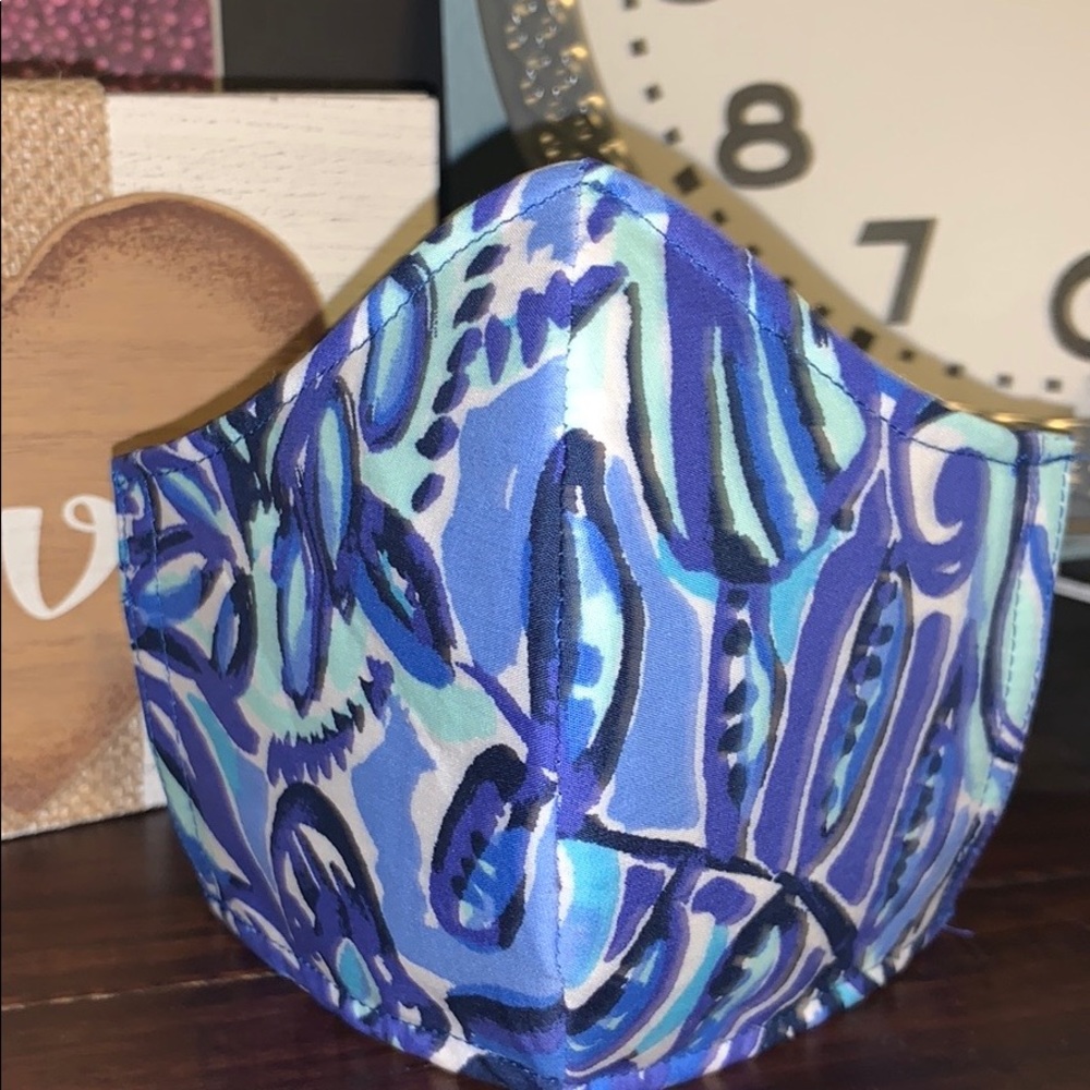 Zanzibar Zoo Lilly Print Face Mask